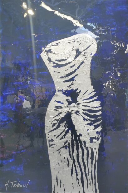 Elegance Nuit (Night Elegance) - a Paint Artowrk by Herve Teboul
